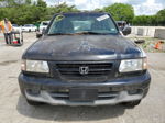 2001 Honda Passport Ex Черный vin: 4S6DM58W114402182