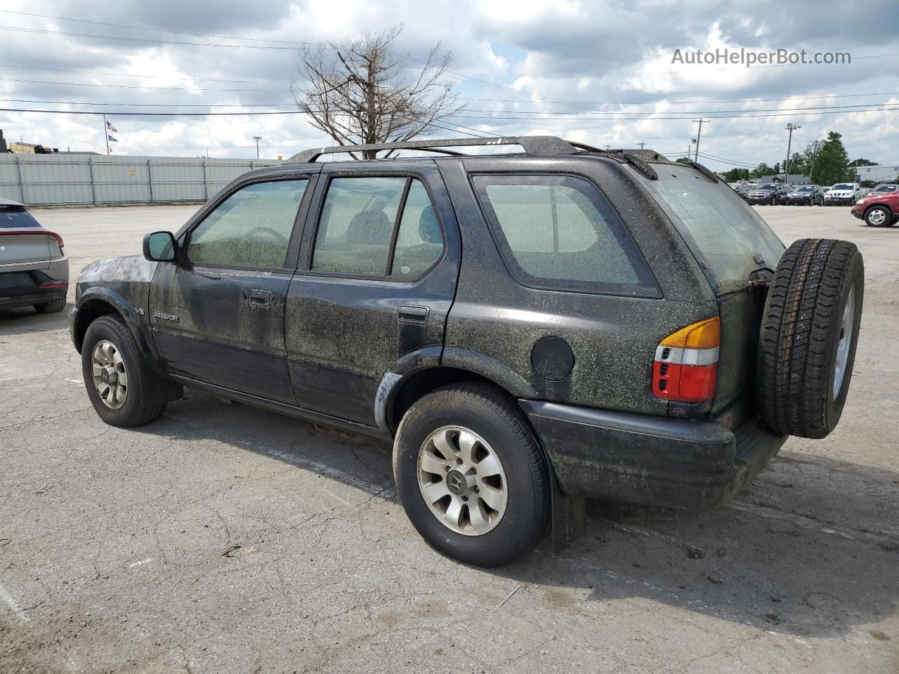 2001 Honda Passport Ex Черный vin: 4S6DM58W114402182