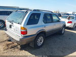 2001 Honda Passport Ex/lx Silver vin: 4S6DM58W214400568