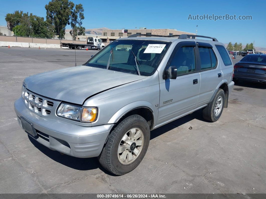 2001 Honda Passport Ex/lx Silver vin: 4S6DM58W314411689