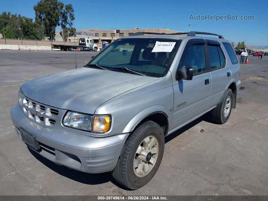 2001 Honda Passport Ex/lx Silver vin: 4S6DM58W314411689