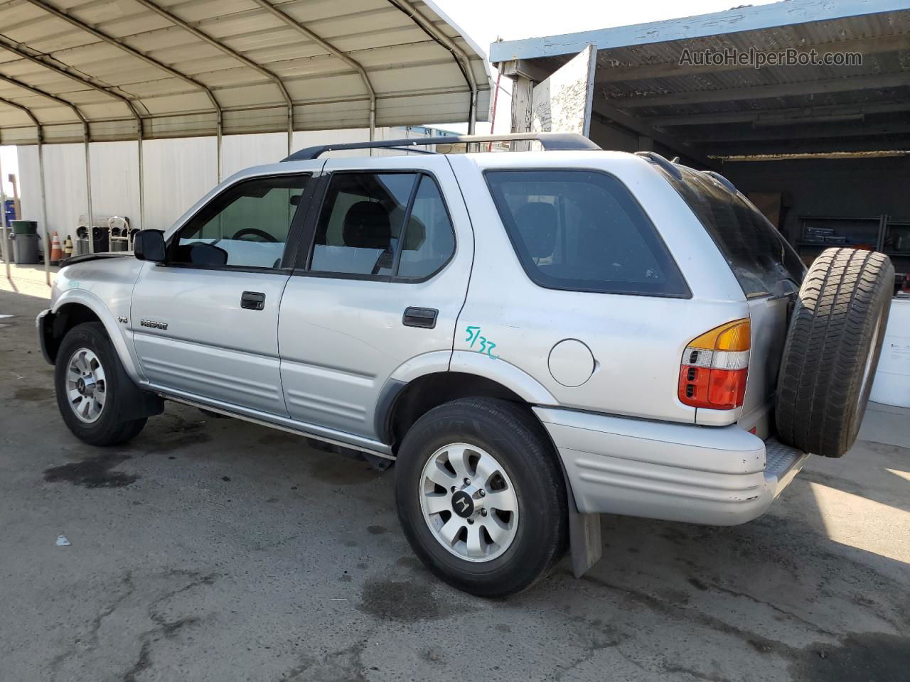 2001 Honda Passport Ex Серебряный vin: 4S6DM58W414402497