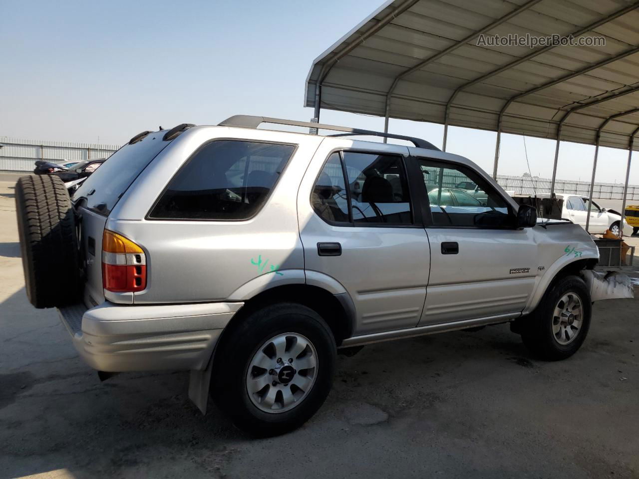 2001 Honda Passport Ex Silver vin: 4S6DM58W414402497