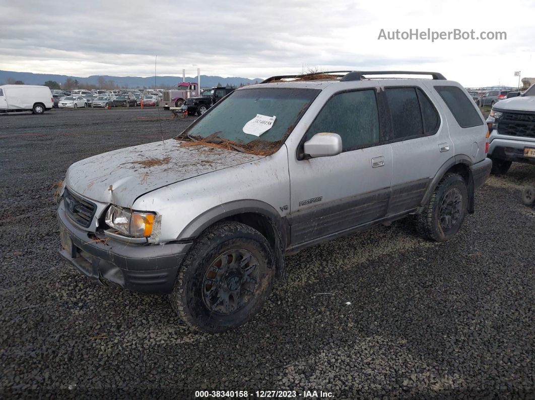 2001 Honda Passport Ex/ex W/luxury Pkg/lx Silver vin: 4S6DM58W714402610