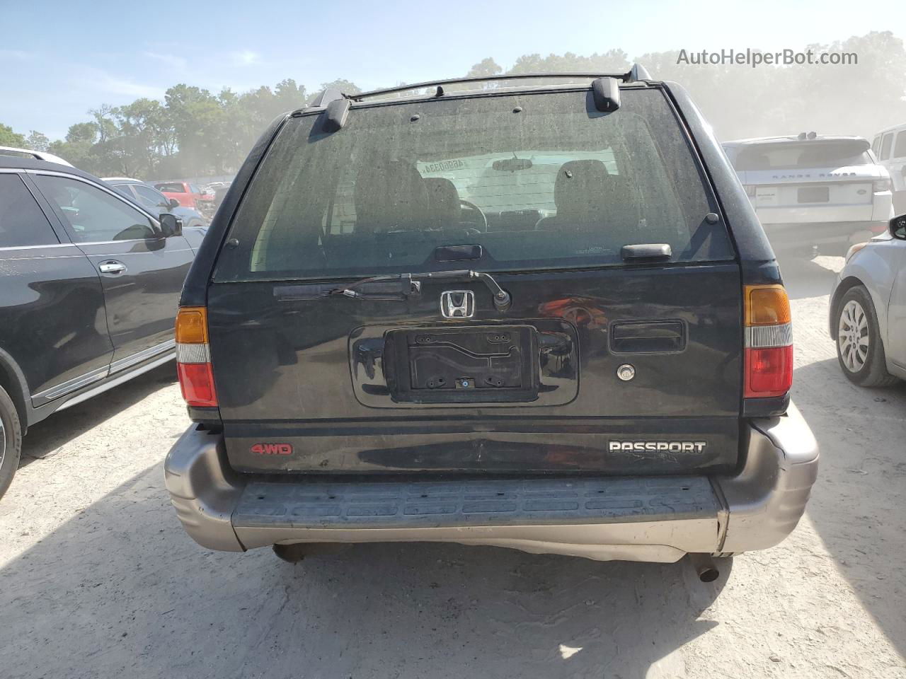 2001 Honda Passport Ex Black vin: 4S6DM58W714410948