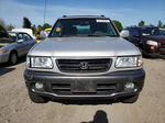 2001 Honda Passport Ex Silver vin: 4S6DM58W814410506