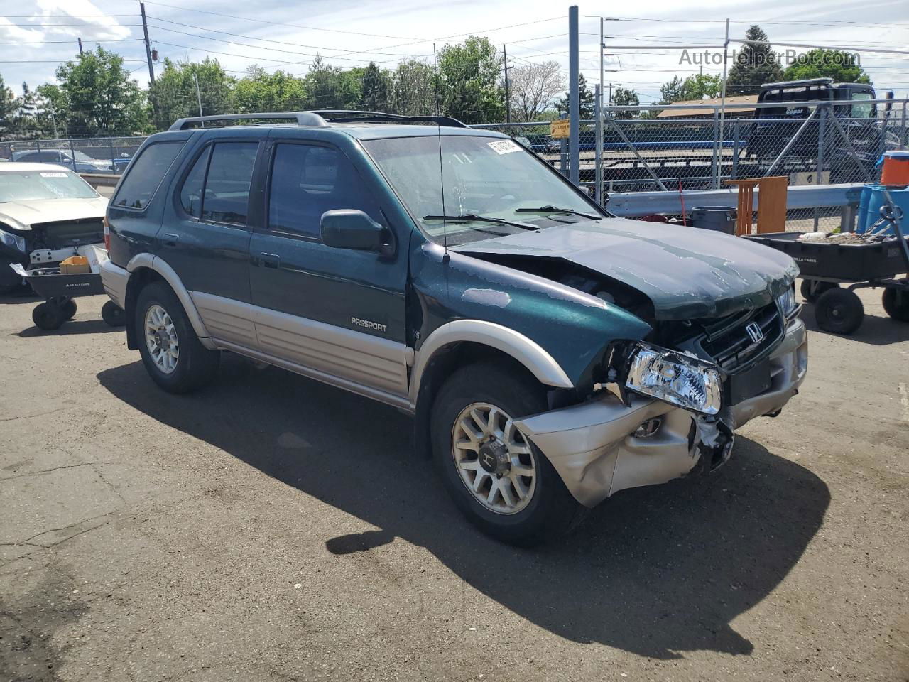 2001 Honda Passport Ex Two Tone vin: 4S6DM58W814410893