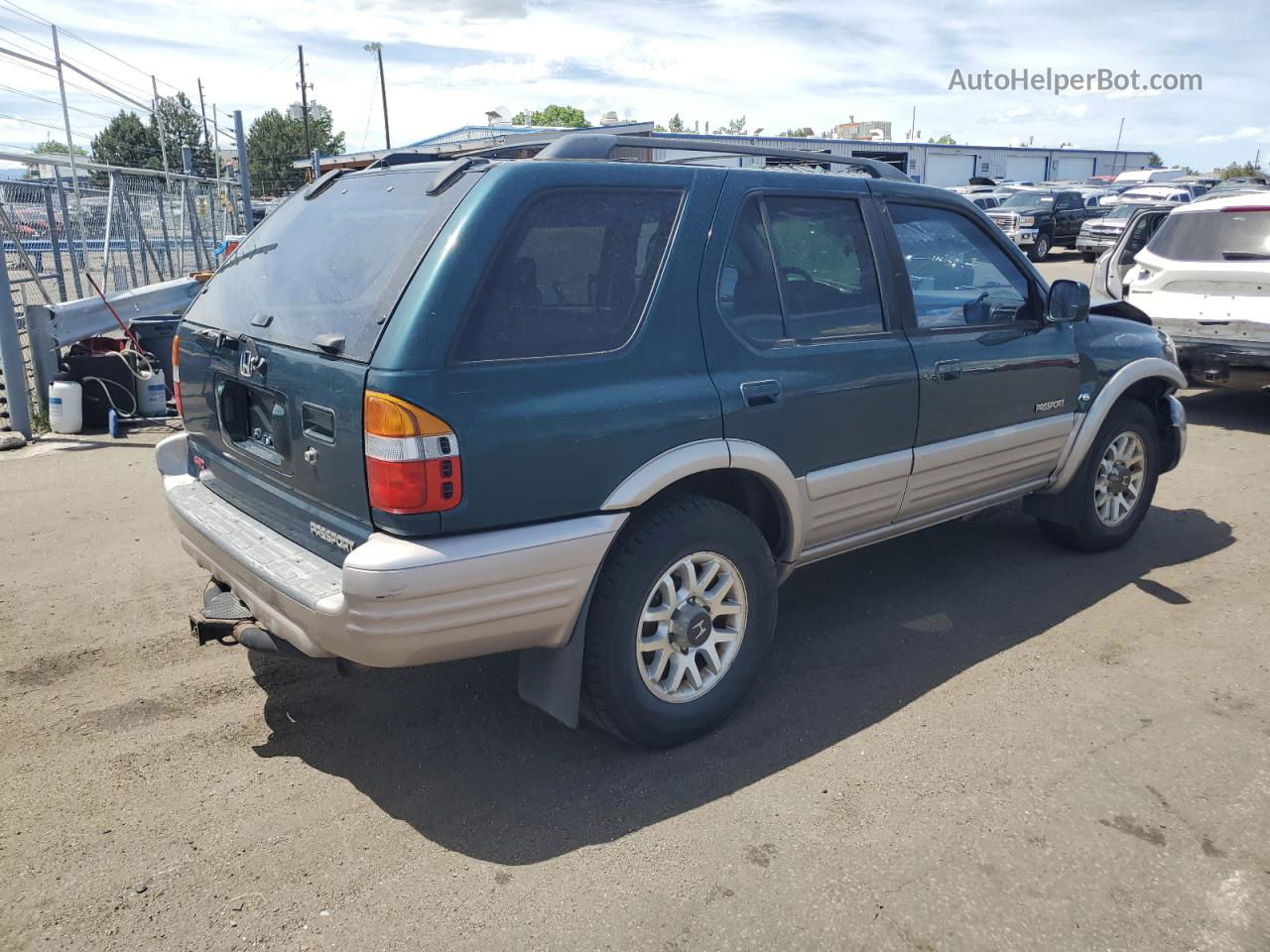 2001 Honda Passport Ex Two Tone vin: 4S6DM58W814410893