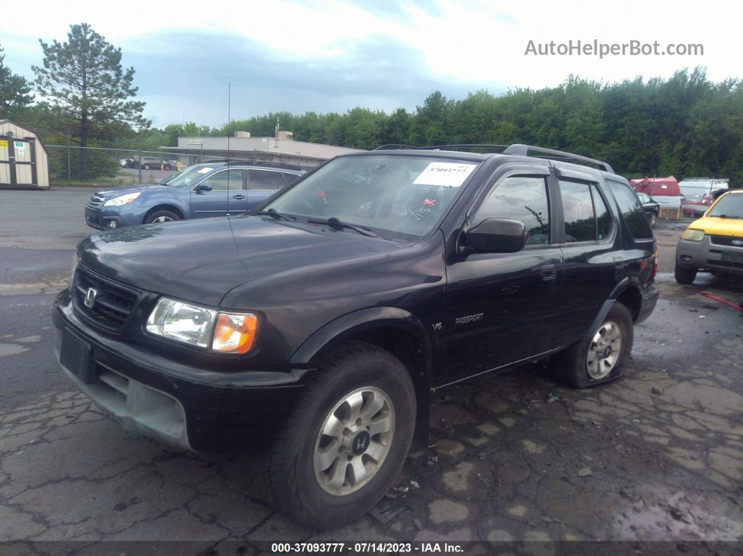 2001 Honda Passport Ex Black vin: 4S6DM58W814415897