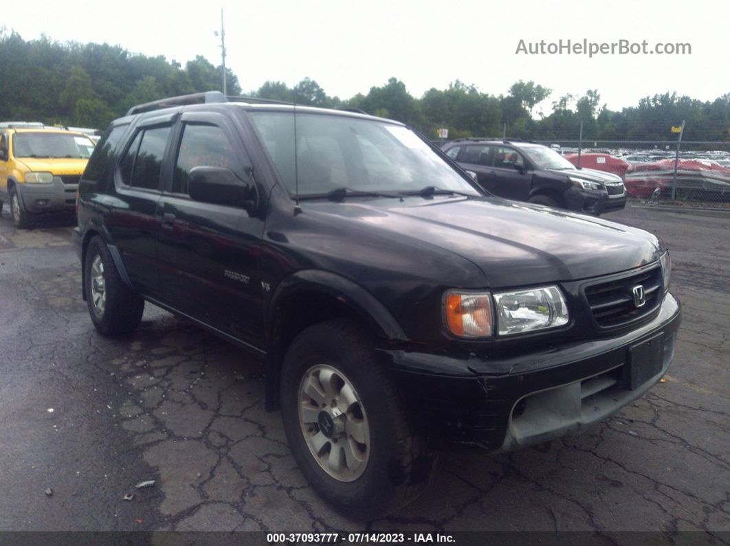 2001 Honda Passport Ex Black vin: 4S6DM58W814415897