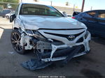 2019 Toyota Camry Se White vin: 4T1B11HK0KU193355