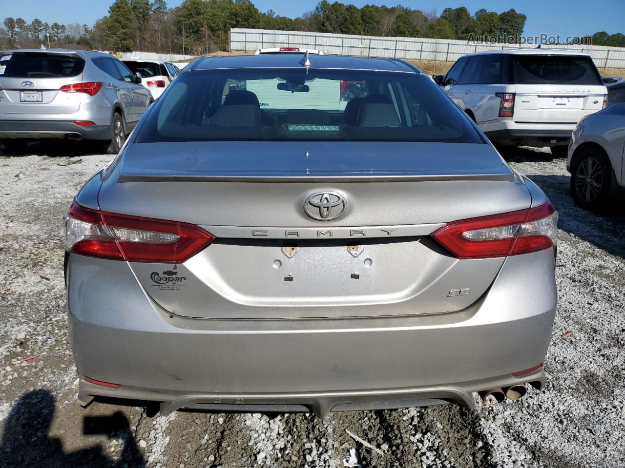 2019 Toyota Camry L Silver vin: 4T1B11HK0KU216035