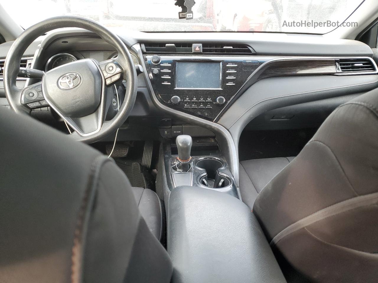 2019 Toyota Camry L Синий vin: 4T1B11HK0KU237399
