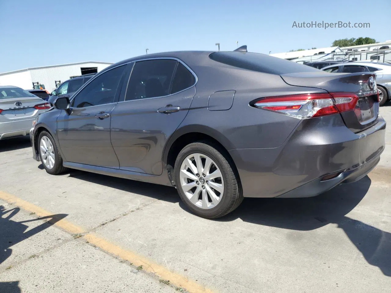 2019 Toyota Camry L Gray vin: 4T1B11HK0KU239850