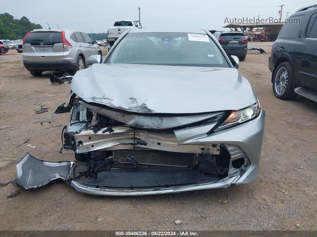 2019 Toyota Camry Le Серебряный vin: 4T1B11HK0KU249861