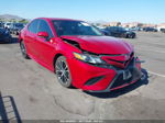 2019 Toyota Camry Se Red vin: 4T1B11HK0KU253926