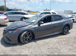 2019 Toyota Camry Se Gray vin: 4T1B11HK0KU270645