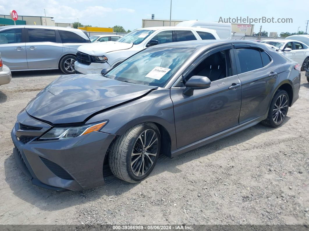 2019 Toyota Camry Se Gray vin: 4T1B11HK0KU270645