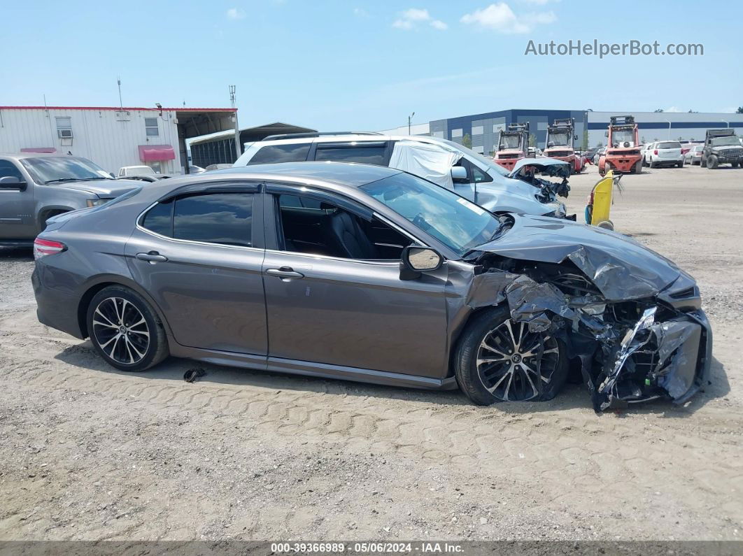 2019 Toyota Camry Se Gray vin: 4T1B11HK0KU270645