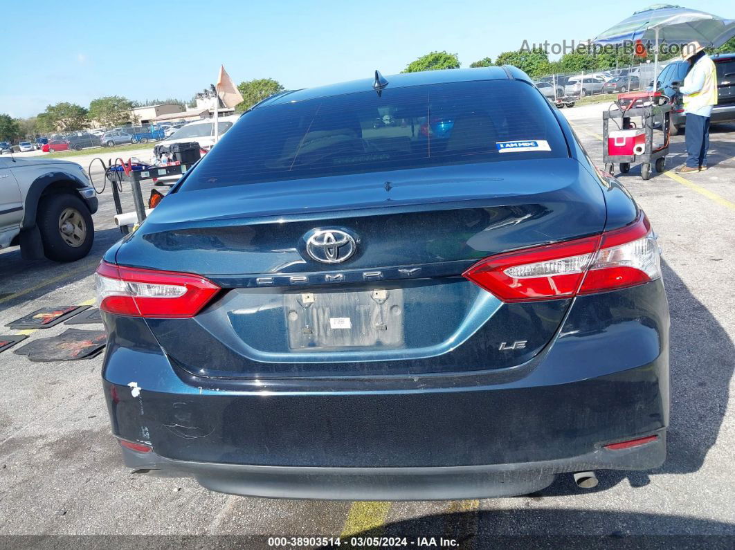 2019 Toyota Camry Le Turquoise vin: 4T1B11HK0KU272699