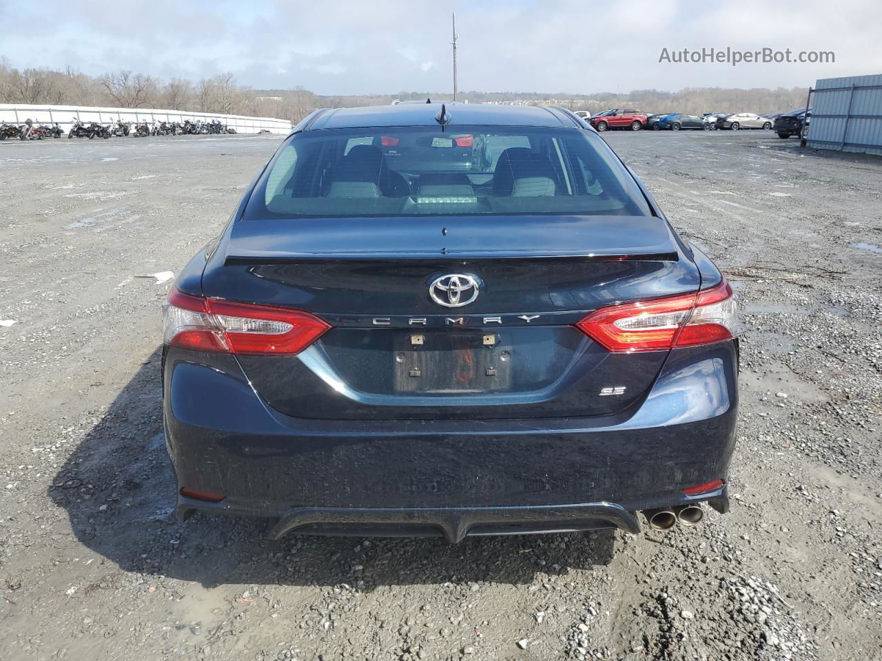 2019 Toyota Camry L Blue vin: 4T1B11HK0KU284335