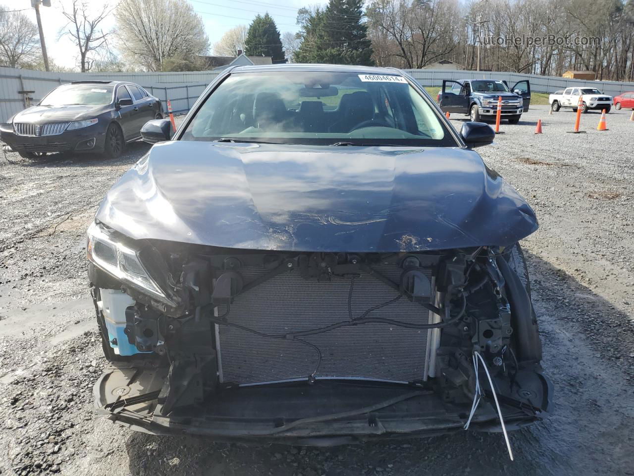 2019 Toyota Camry L Blue vin: 4T1B11HK0KU284335