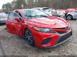 2019 Toyota Camry Se Red vin: 4T1B11HK0KU286778