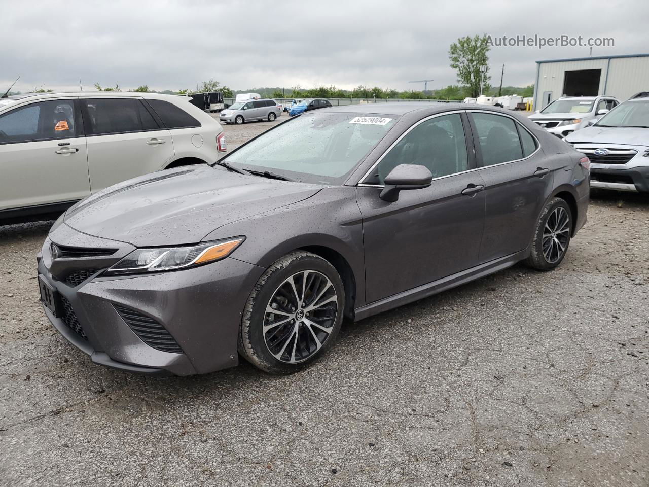 2019 Toyota Camry L Gray vin: 4T1B11HK0KU684055