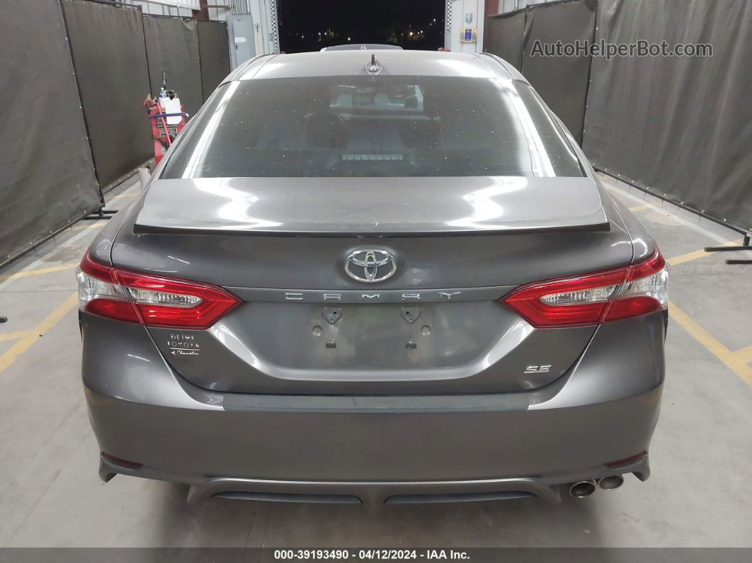 2019 Toyota Camry Se Gray vin: 4T1B11HK0KU686288