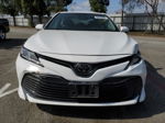 2019 Toyota Camry L White vin: 4T1B11HK0KU695931