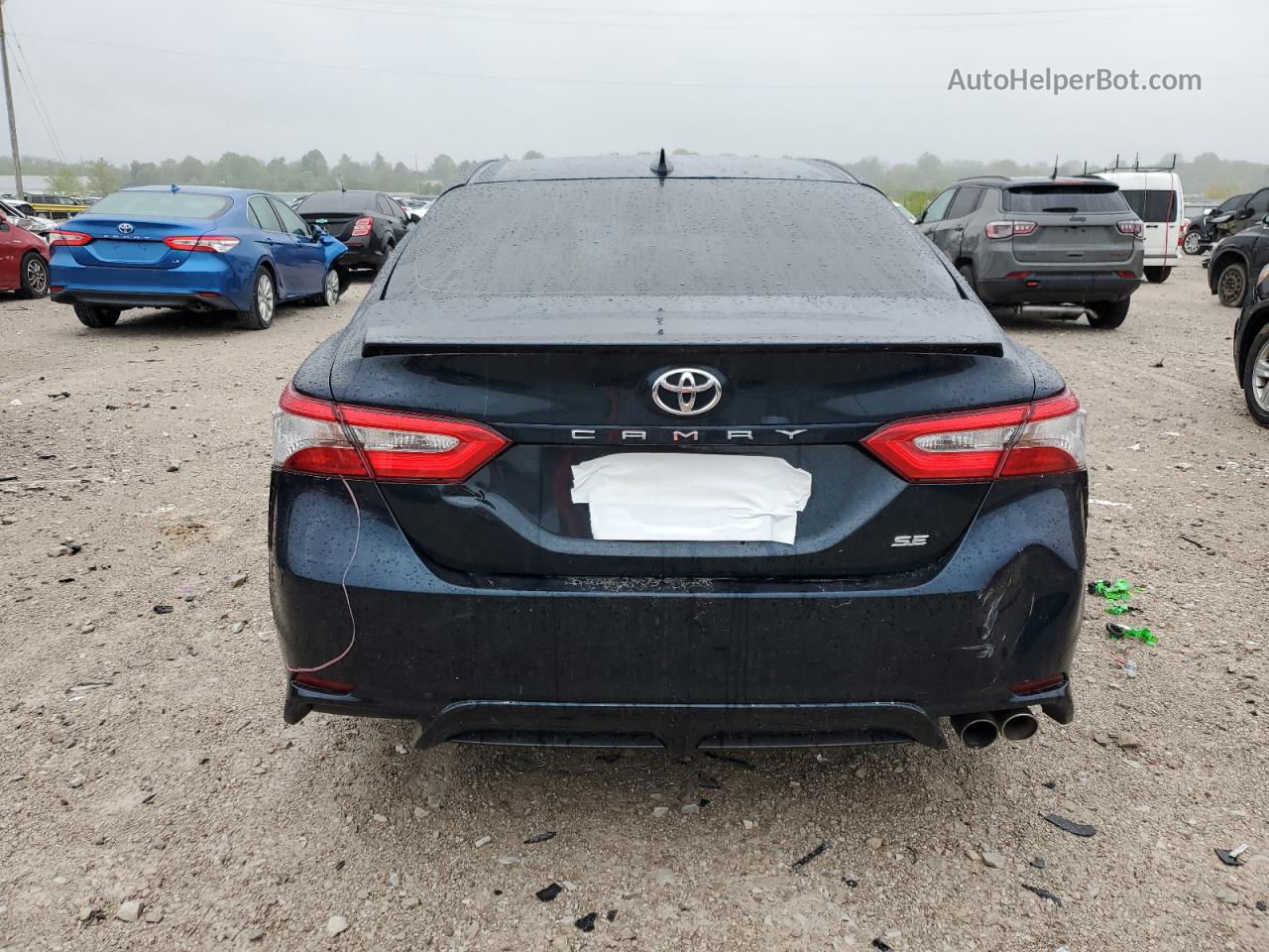 2019 Toyota Camry L Blue vin: 4T1B11HK0KU696691