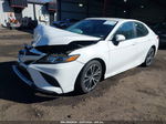 2019 Toyota Camry Se White vin: 4T1B11HK0KU698053