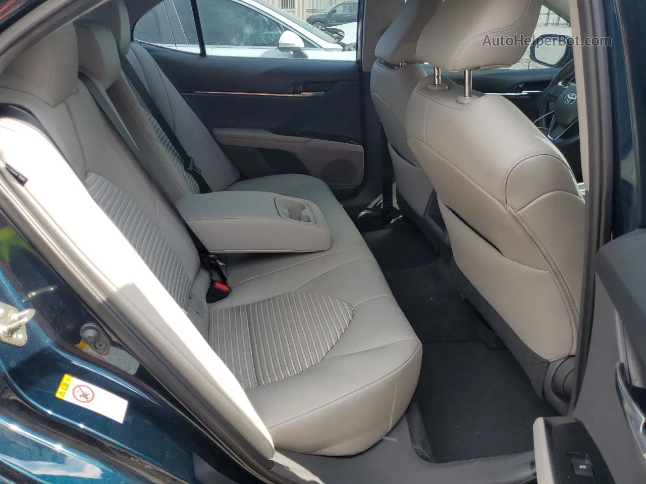 2019 Toyota Camry L Синий vin: 4T1B11HK0KU706426