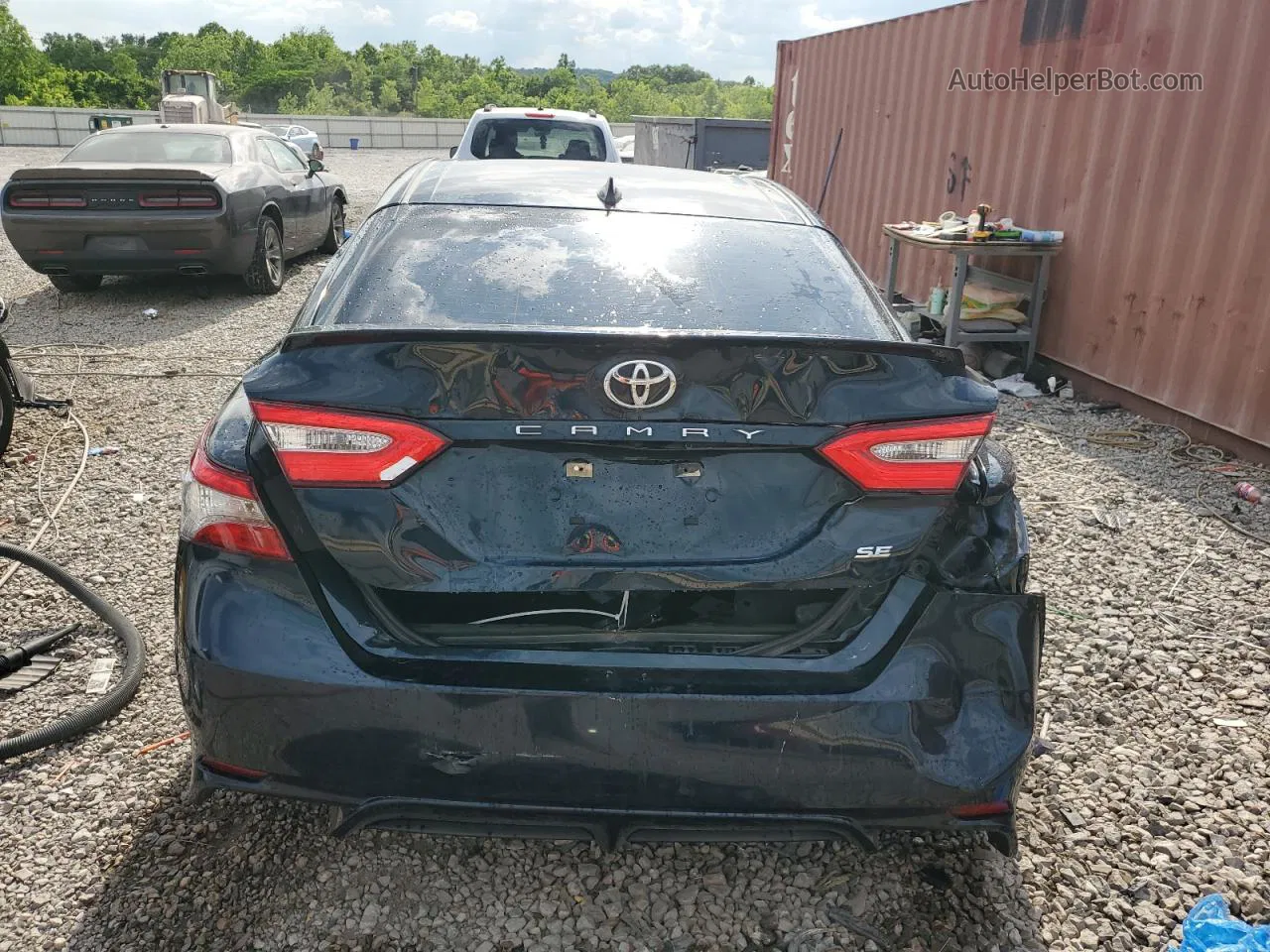 2019 Toyota Camry L Blue vin: 4T1B11HK0KU706426