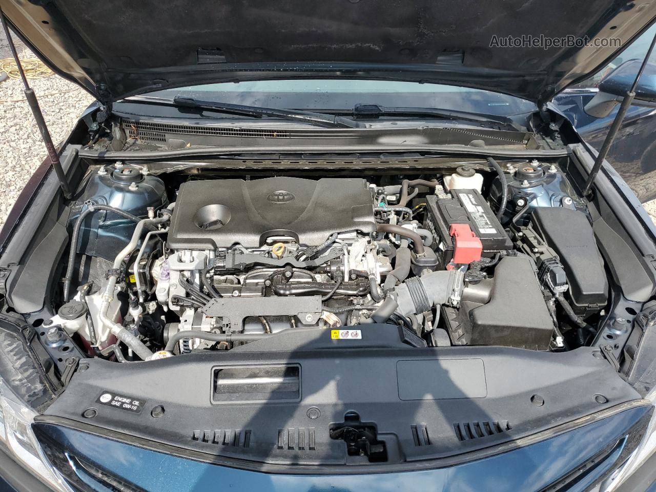 2019 Toyota Camry L Blue vin: 4T1B11HK0KU706426