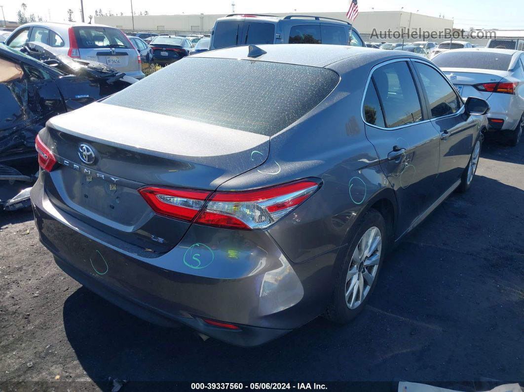 2019 Toyota Camry Le Black vin: 4T1B11HK0KU730449