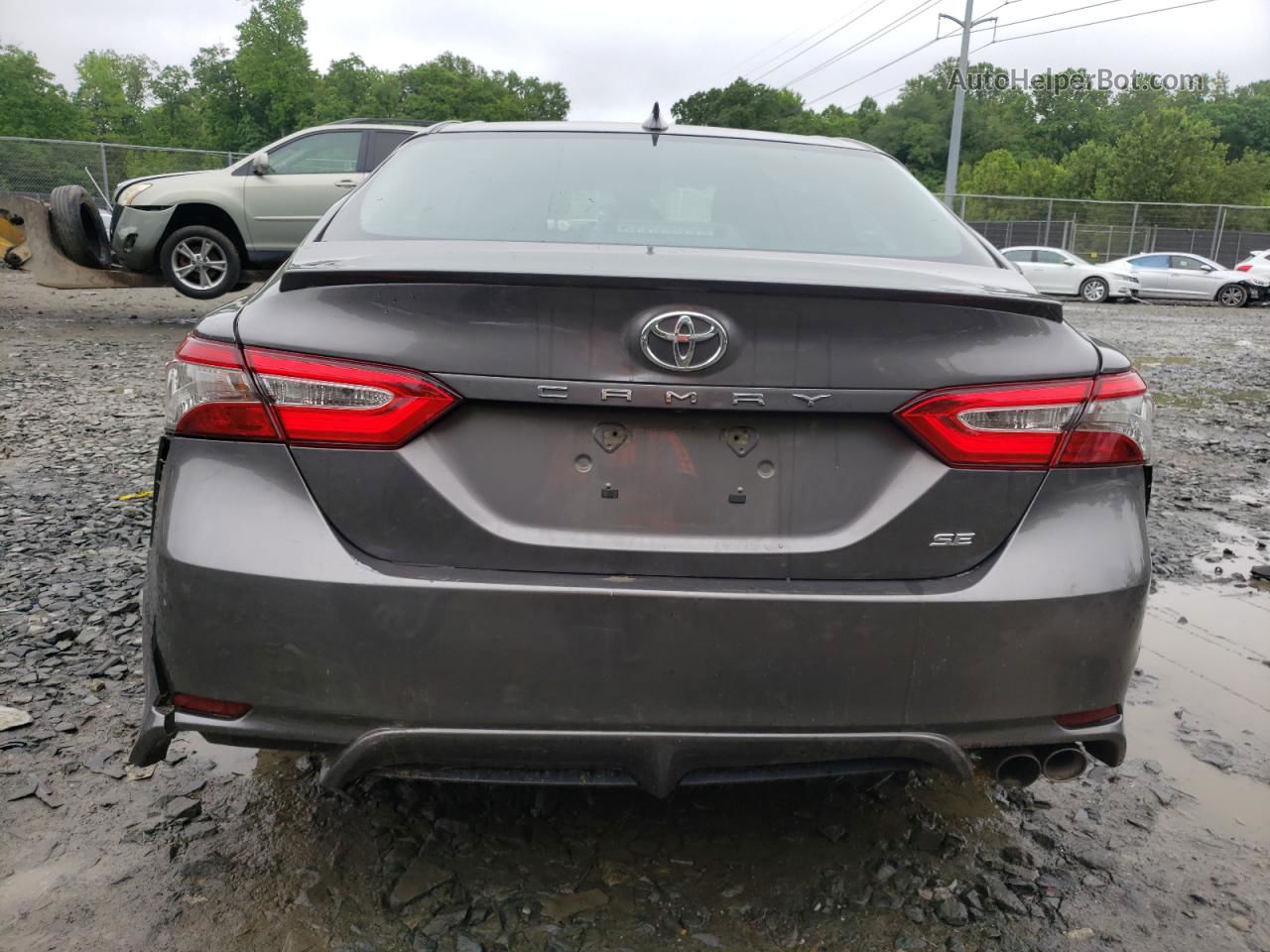 2019 Toyota Camry L Серебряный vin: 4T1B11HK0KU743105