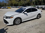 2019 Toyota Camry L White vin: 4T1B11HK0KU758008