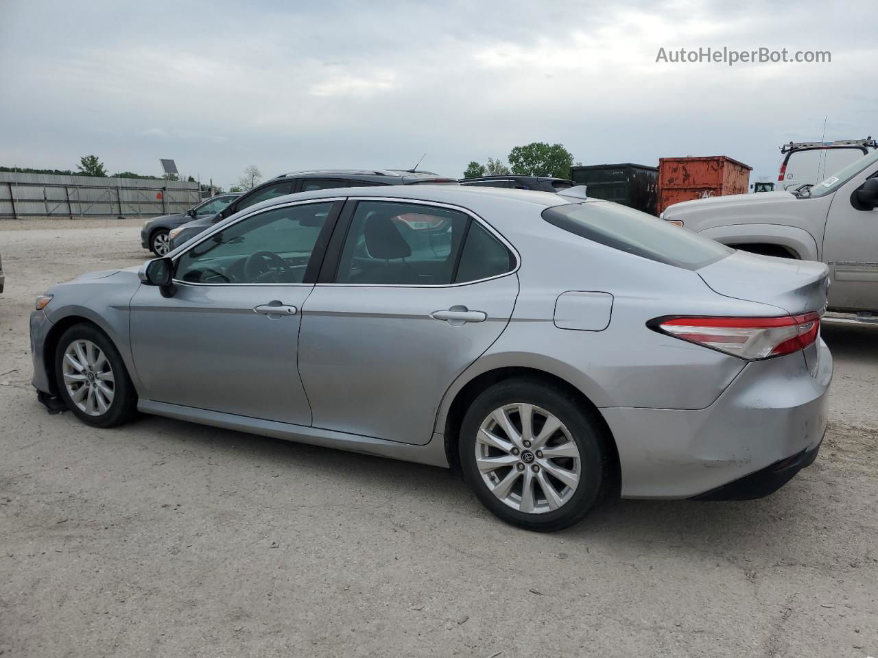 2019 Toyota Camry L Серебряный vin: 4T1B11HK0KU772491