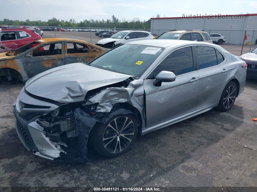 2019 Toyota Camry Se Silver vin: 4T1B11HK0KU783104