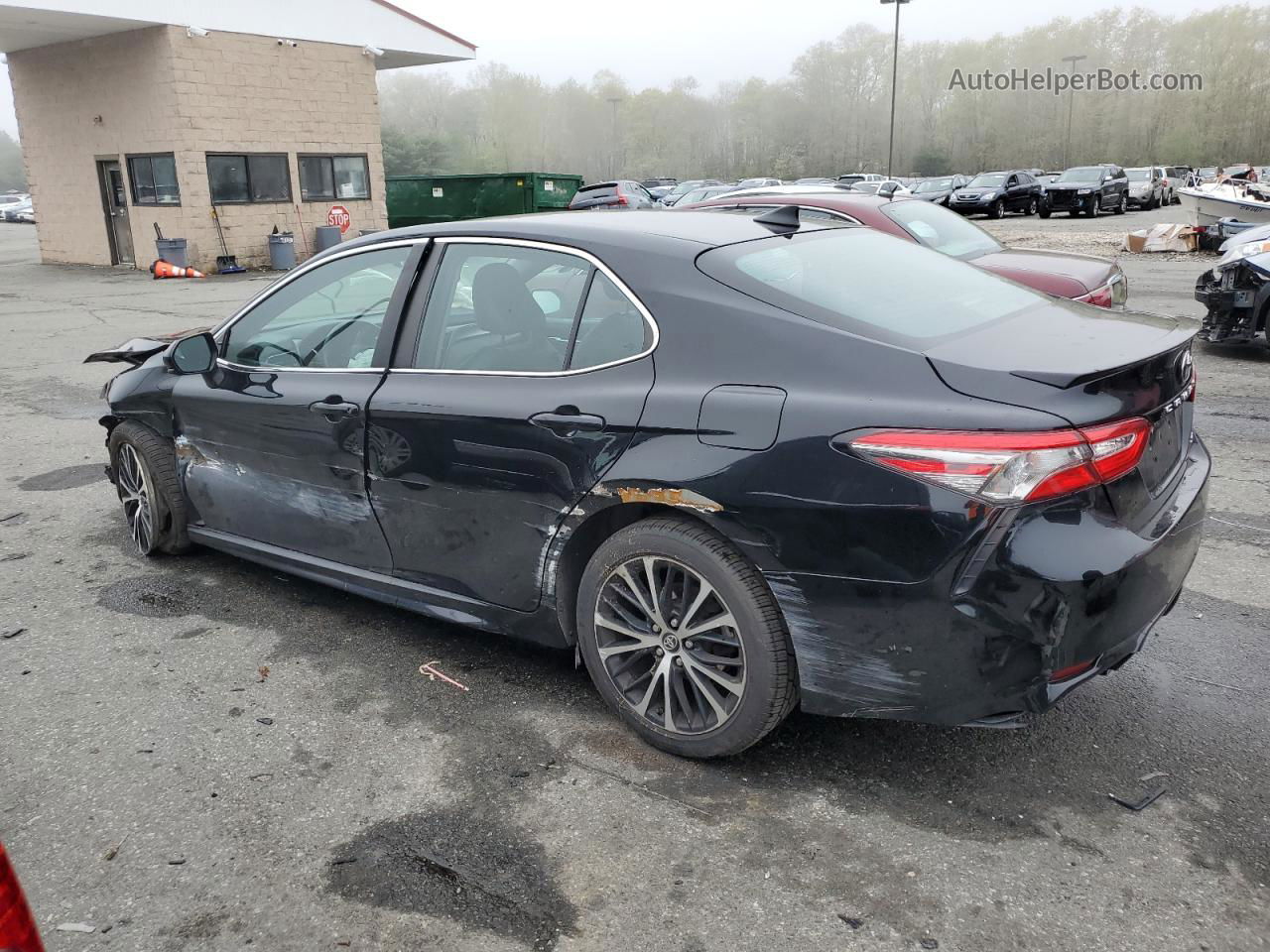 2019 Toyota Camry L Black vin: 4T1B11HK0KU802024