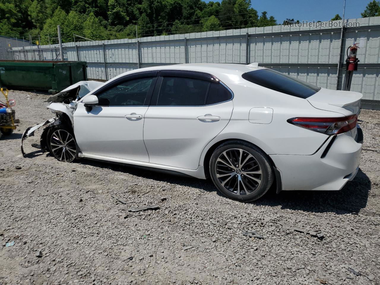 2019 Toyota Camry L Белый vin: 4T1B11HK0KU817090