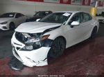 2019 Toyota Camry Se White vin: 4T1B11HK0KU818661