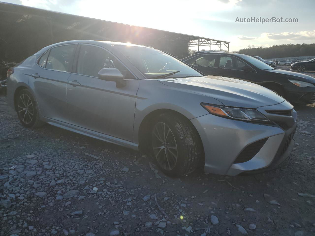 2019 Toyota Camry L Серебряный vin: 4T1B11HK0KU837887