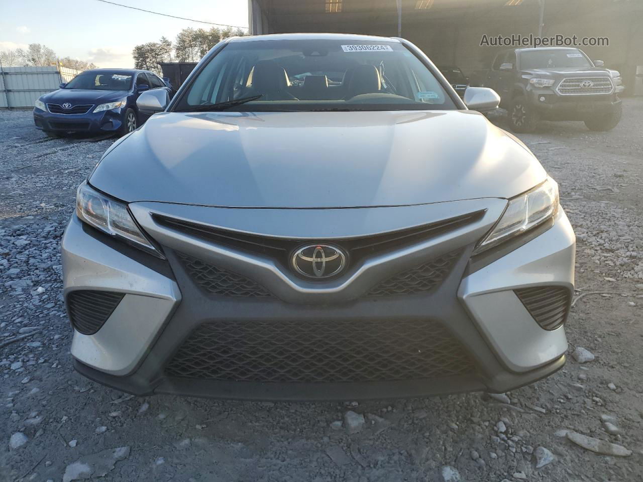 2019 Toyota Camry L Серебряный vin: 4T1B11HK0KU837887