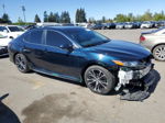 2019 Toyota Camry L Blue vin: 4T1B11HK0KU839848