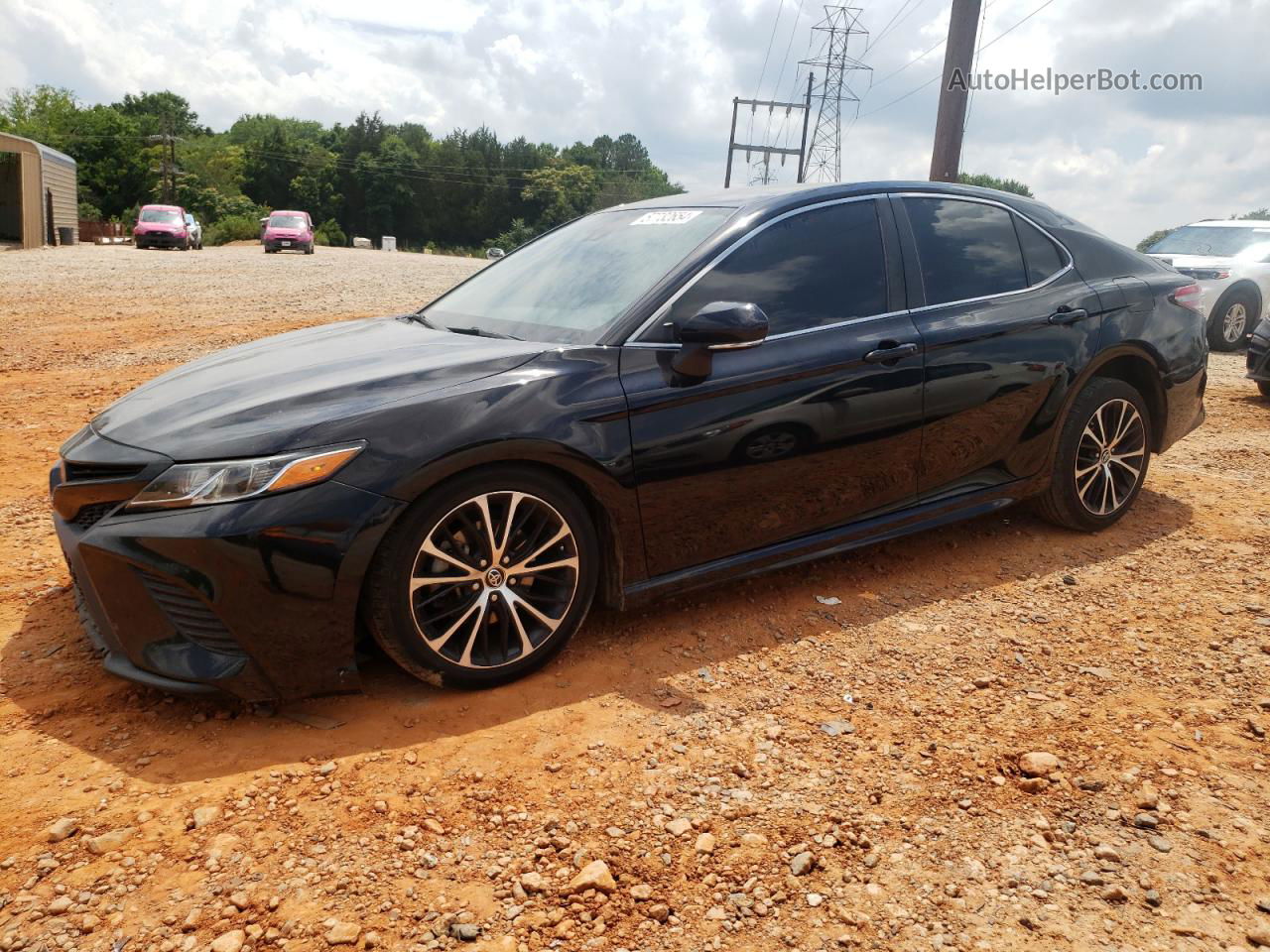 2019 Toyota Camry L Черный vin: 4T1B11HK0KU841650