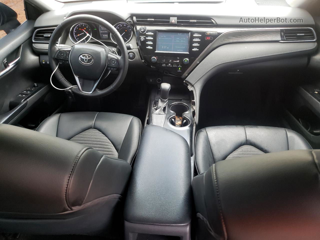 2019 Toyota Camry L Черный vin: 4T1B11HK0KU841650