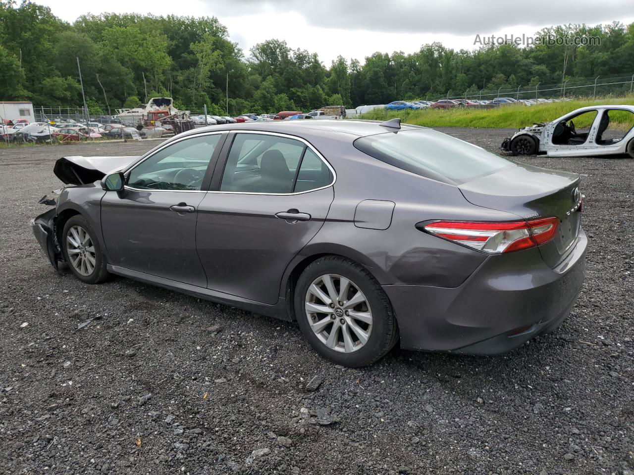 2019 Toyota Camry L Gray vin: 4T1B11HK1KU195731