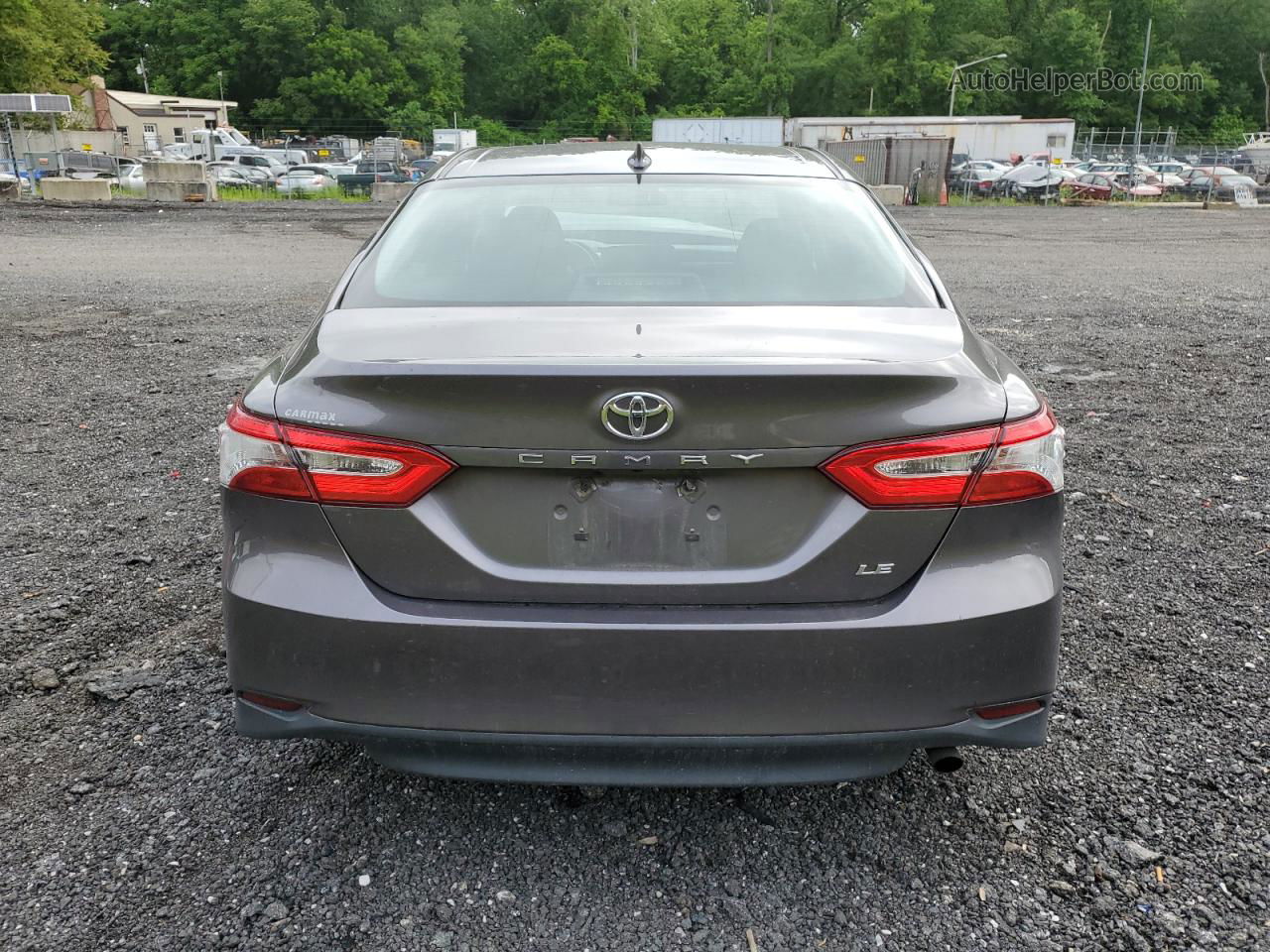 2019 Toyota Camry L Gray vin: 4T1B11HK1KU195731